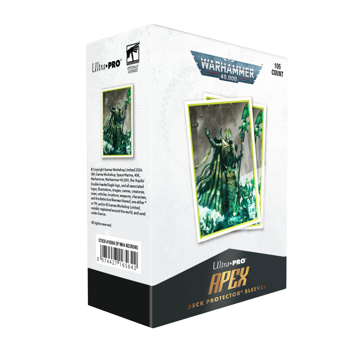 Ultra Pro - Necron - 105ct Apex Deck Protector Sleeves