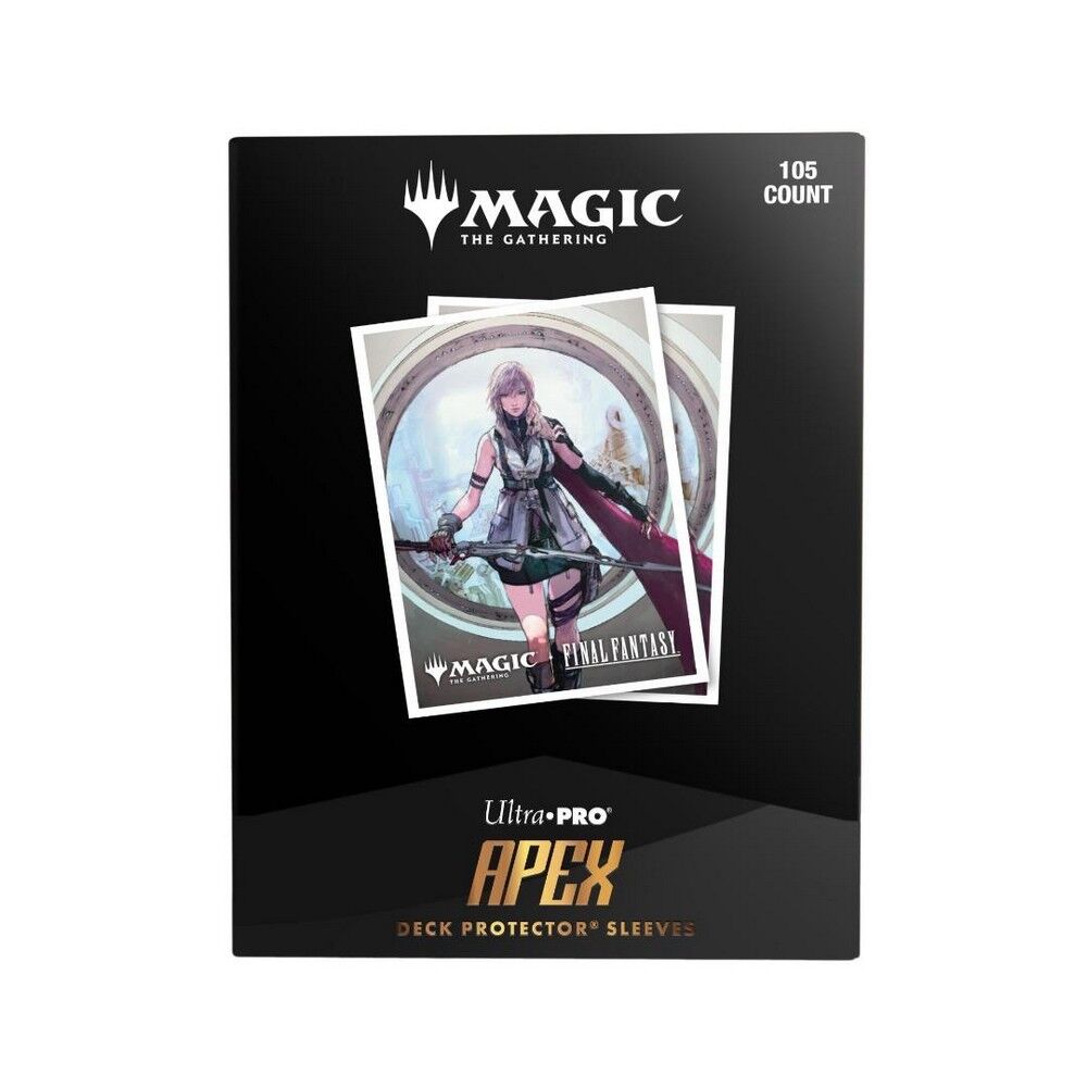Ultra Pro - FINAL FANTASY - 105ct APEX Deck Protector Sleeves - Lightning