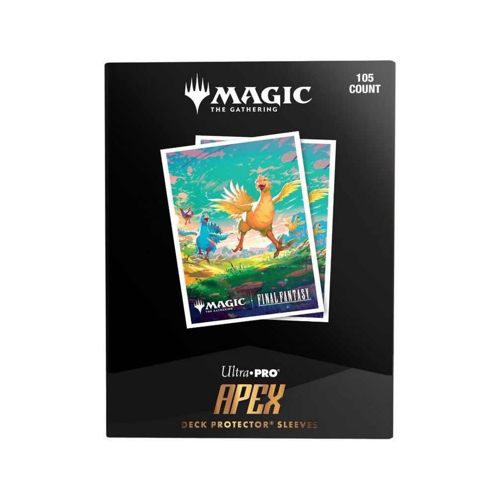 Ultra Pro - FINAL FANTASY - 105ct APEX Deck Protector Sleeves - Chocobo