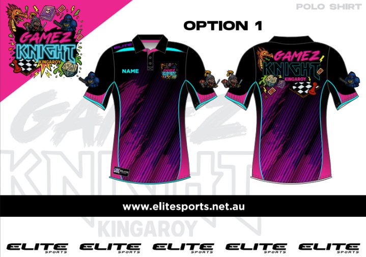 Gamez Knight - Polo - Ladies Cut