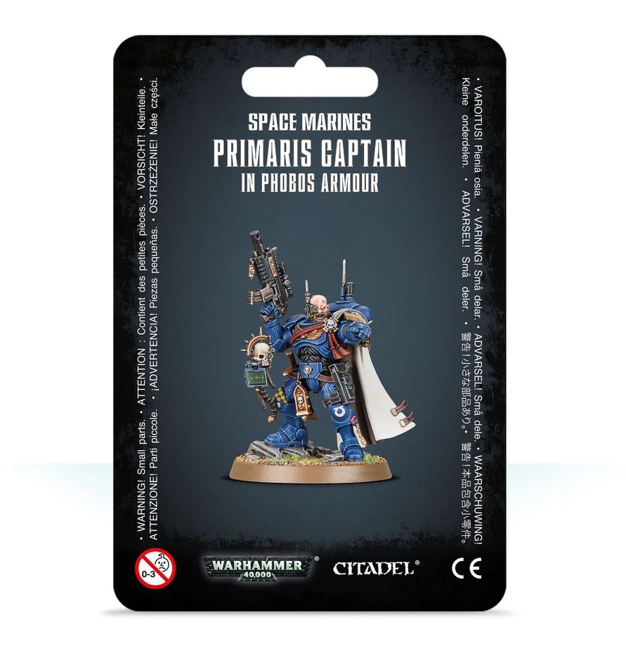 Space Marines - Captain in Phobos Armour