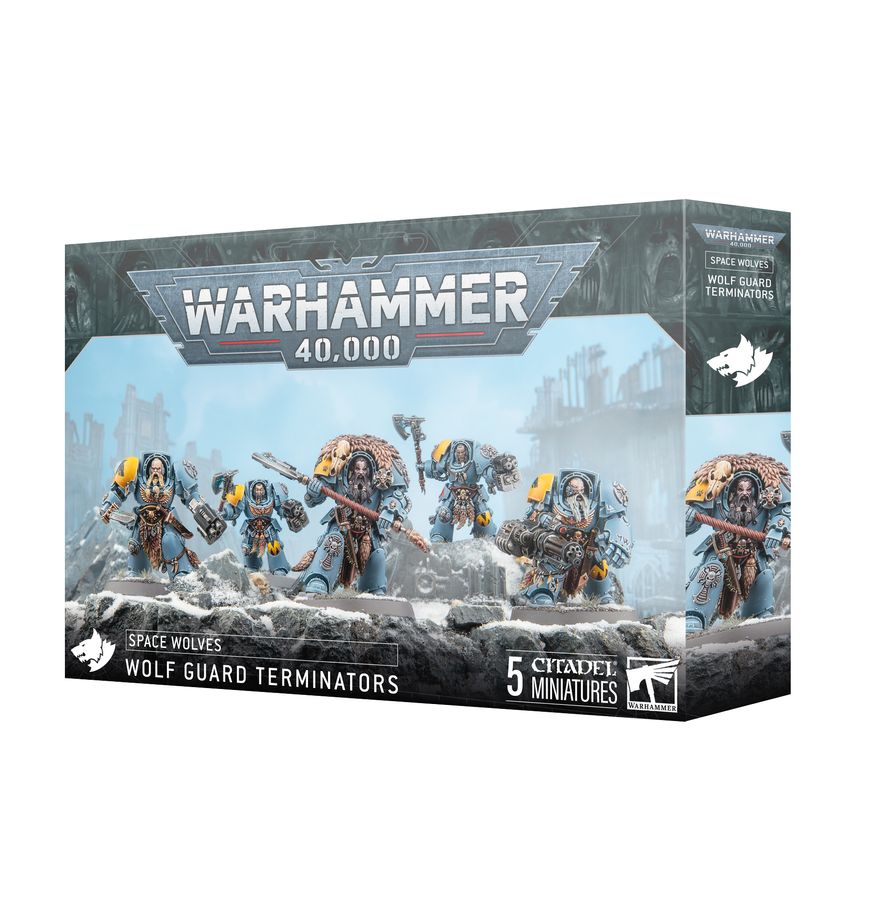 Space Wolves - Wolf Guard Terminators