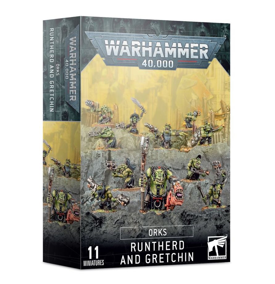 Orks Rutherd and Gretchin