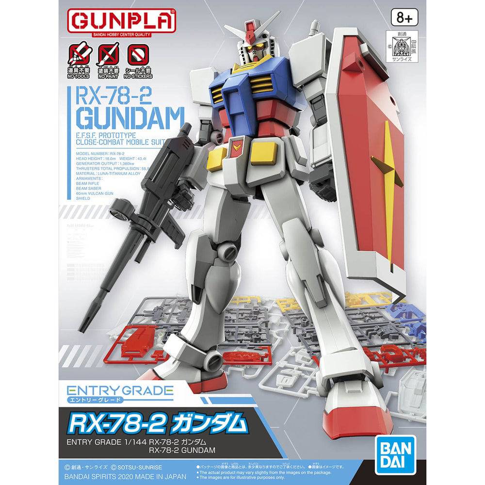 Gundam Model ENTRY GRADE 1/144 RX-78-2 GUNDAM (3L)