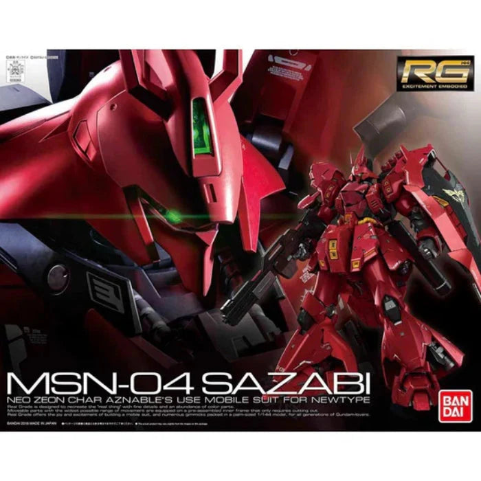 Gundam Model: RG 1/144 Sazabi