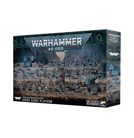 Astra Militarum : Krieg Siege Paltoon