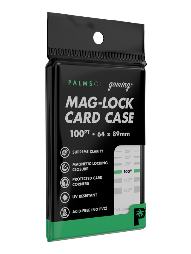 Palms Off - 100pt Mag-Lock Card Case