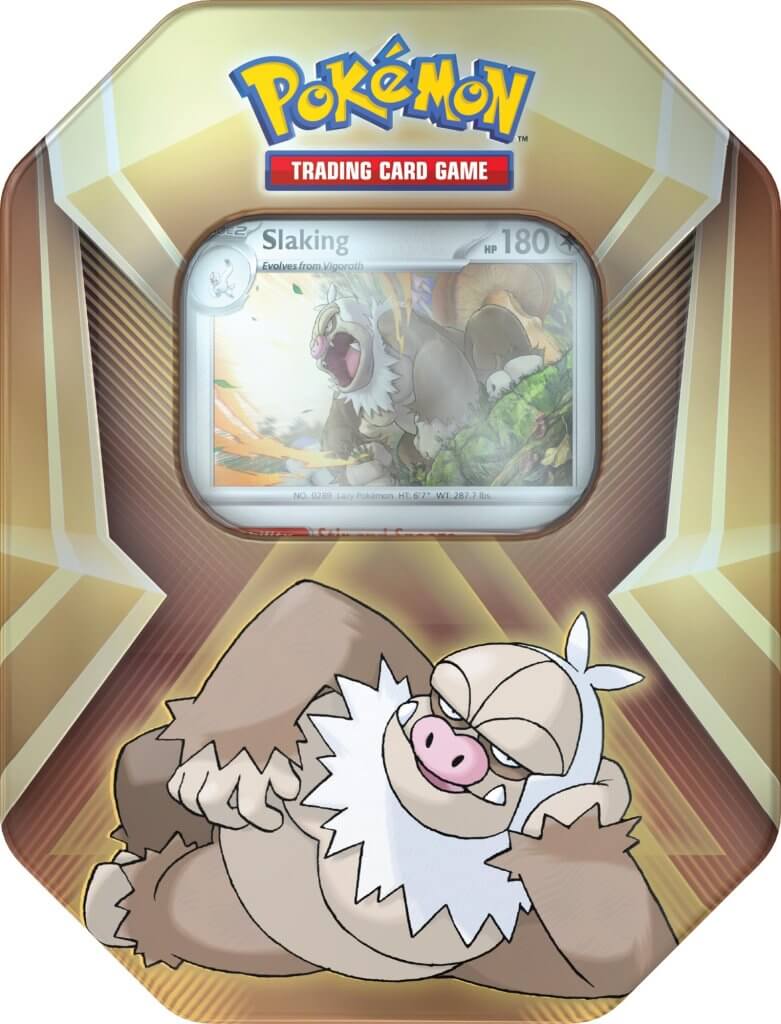 Pokémon TCG: Triple Whammy Collector Tin - Slaking