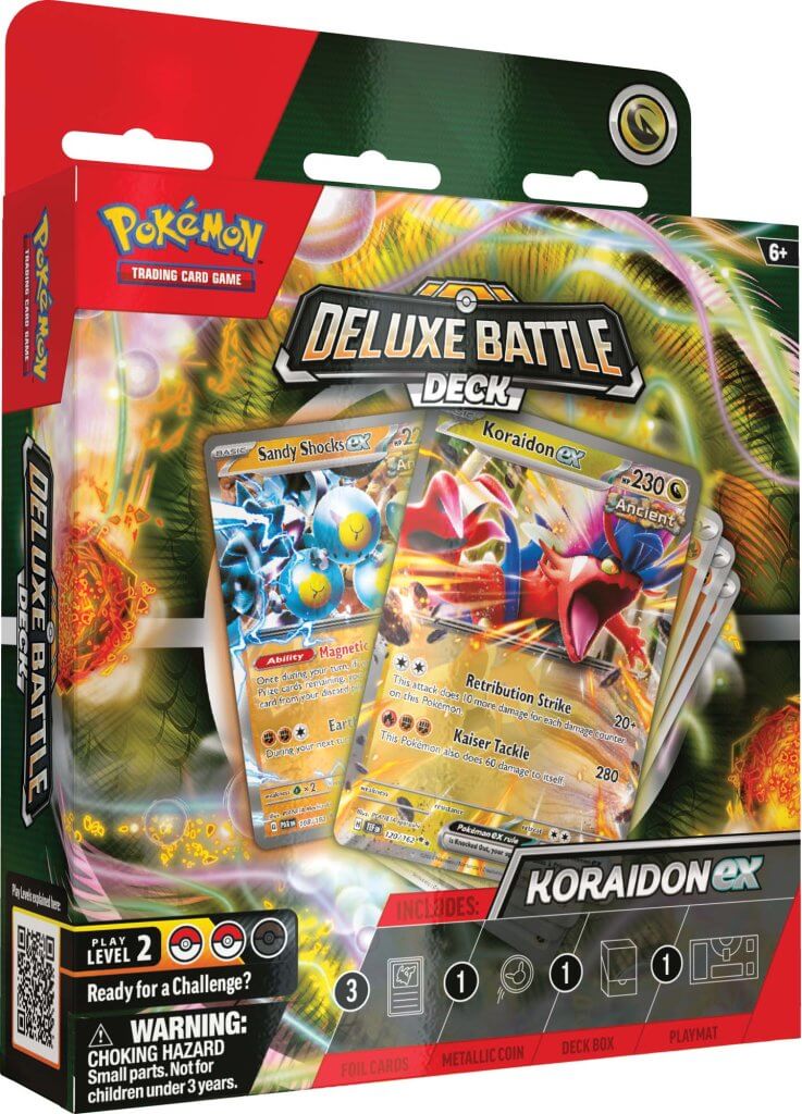Pokemon - Miraidon ex / Koraidon ex Deluxe Battle Deck