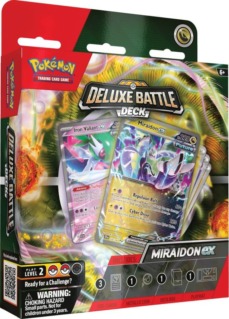 Pokemon - Miraidon ex / Koraidon ex Deluxe Battle Deck
