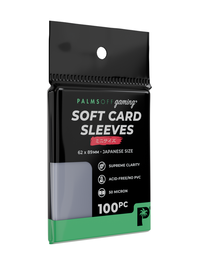 Soft Card Sleeves - Japanese Size - 100pc