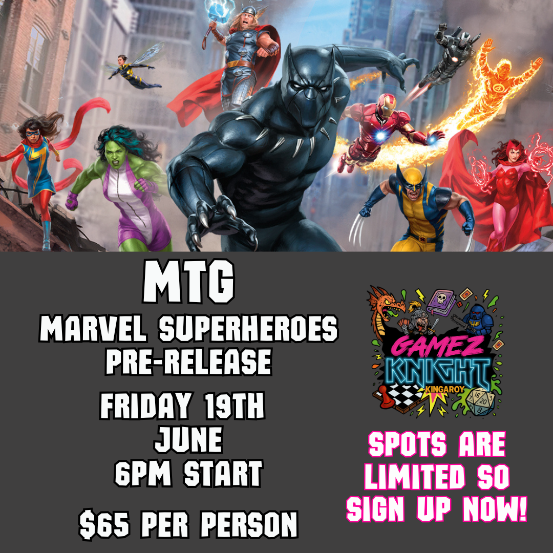 MTG: Marvel Superheroes Pre-Release - FRIDAY 19TH JUNE
