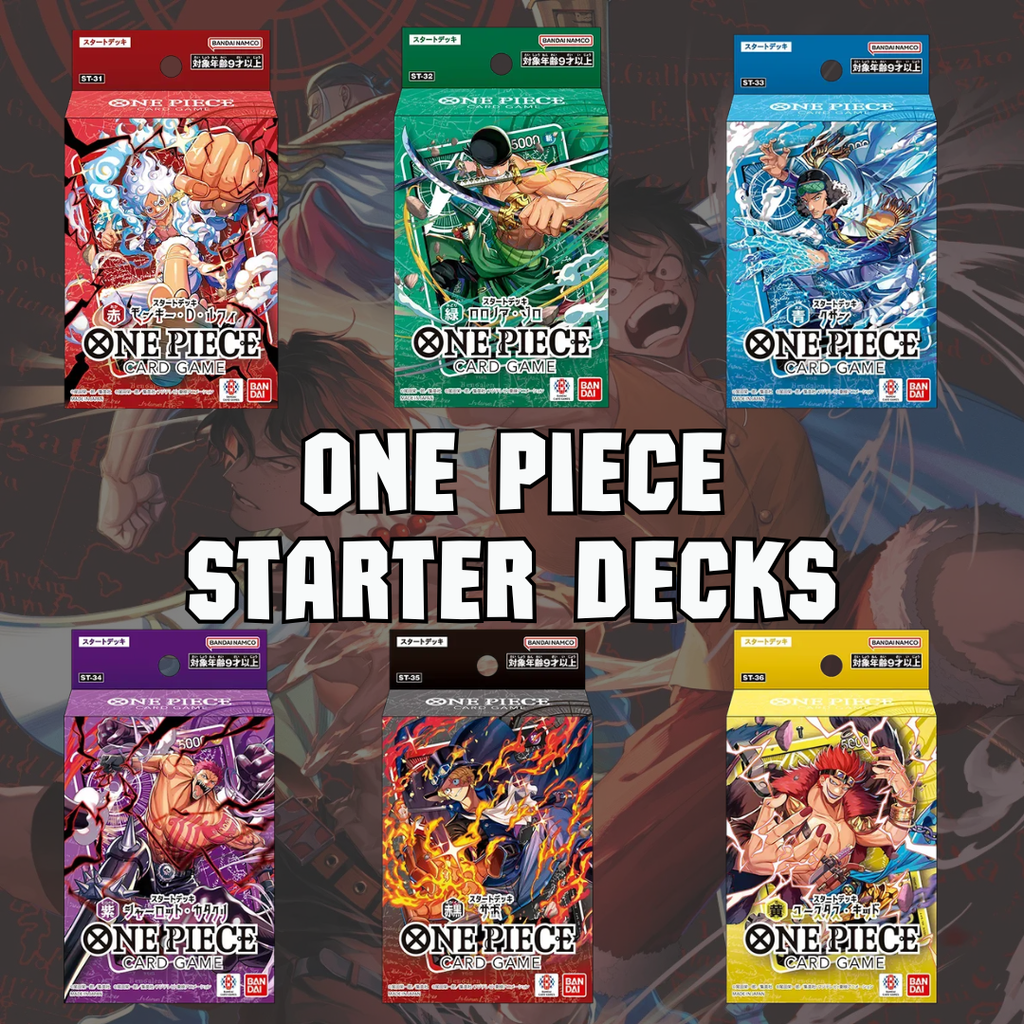 One Piece Starter Decks (ST-31 TO ST-36)