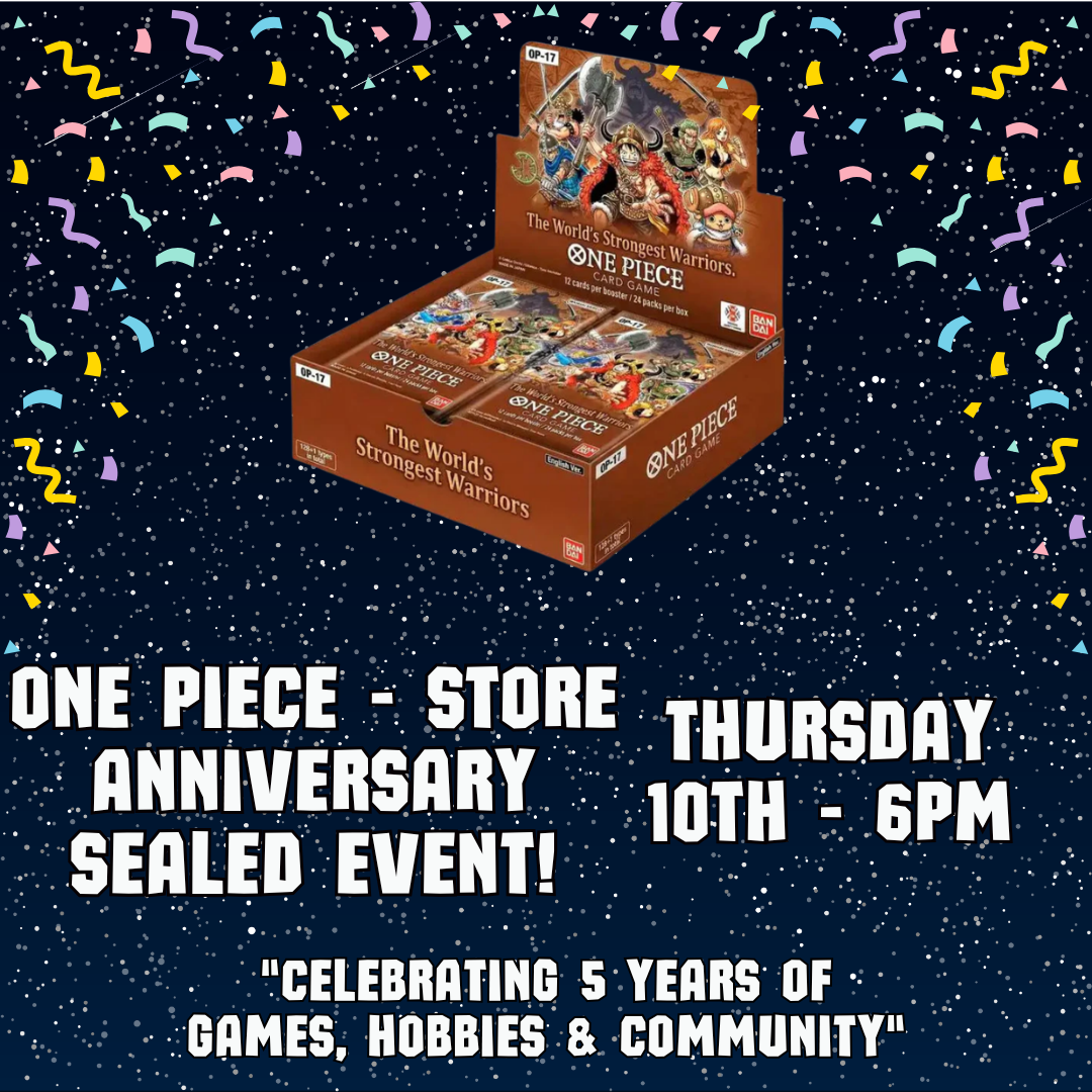 Gamez Knight - Store Anniversary - One Piece Sealed Event