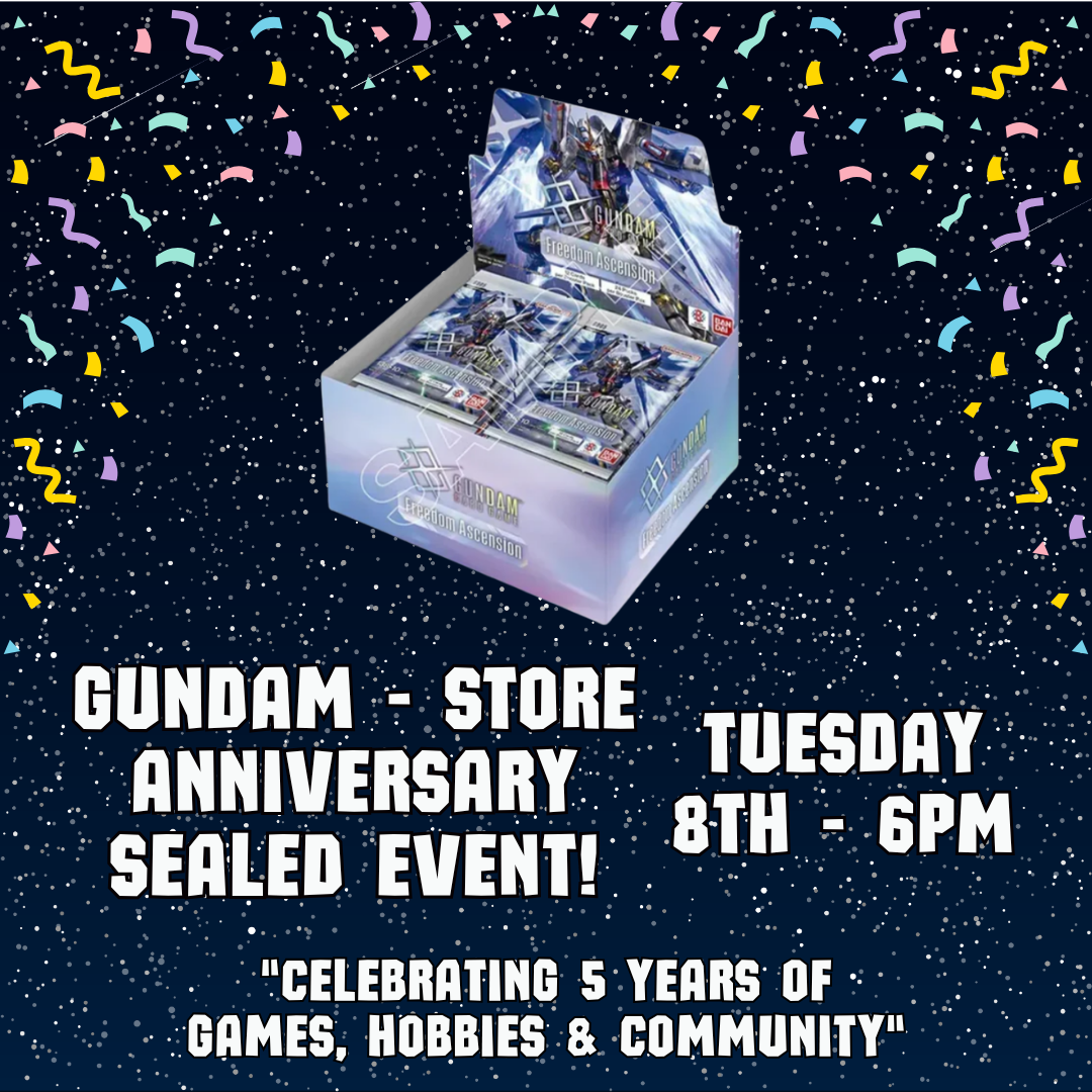 Gamez Knight - Store Anniversary - Gundam Sealed Event