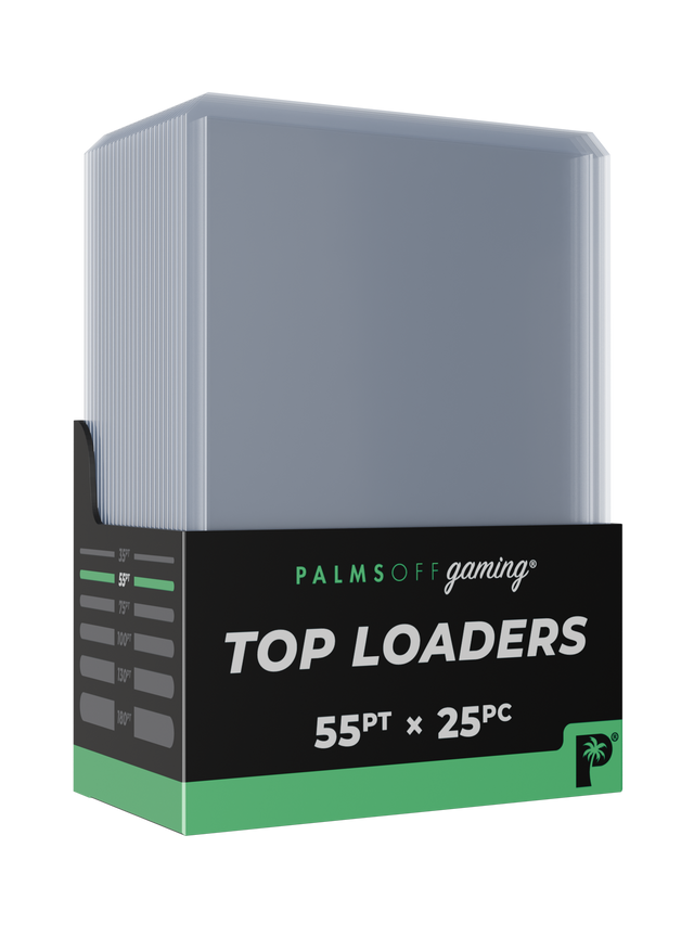 Palms Off - 55pt Top Loaders - 25pc