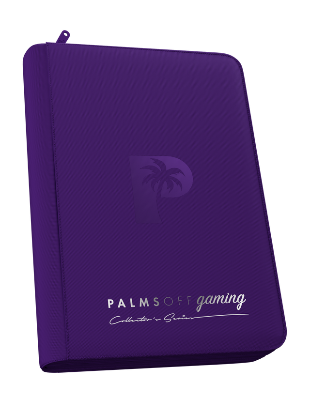 Collector's Series 4 Pocket Zip Trading Card Binder - Purple