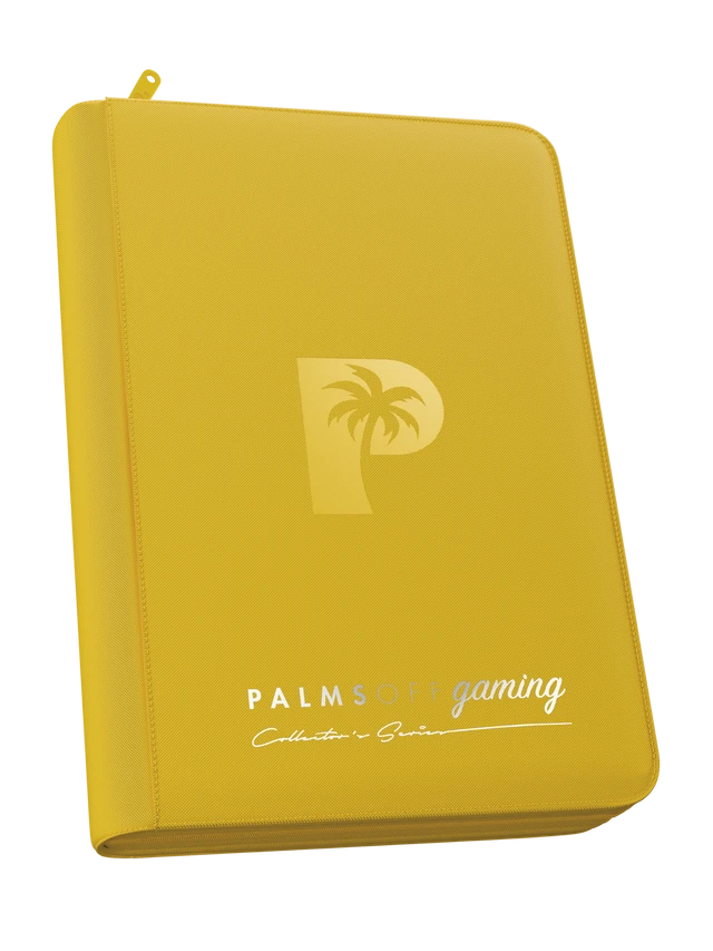 Collector's Series 4 Pocket Zip Trading Card Binder - Yellow