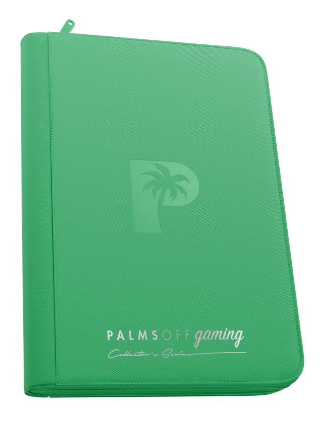 Collector's Series 9 Pocket Zip Binder - Green