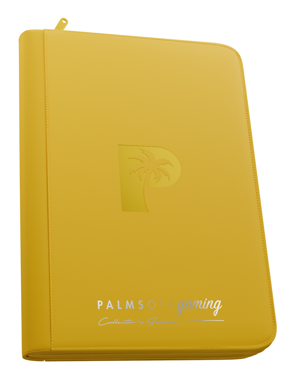 Palm's Off - Collector's Series 9 Pocket Zip Trading Card Binder - Yellow