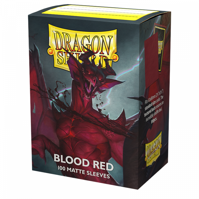 Dragon Shield - Matte 100 - Blood Red