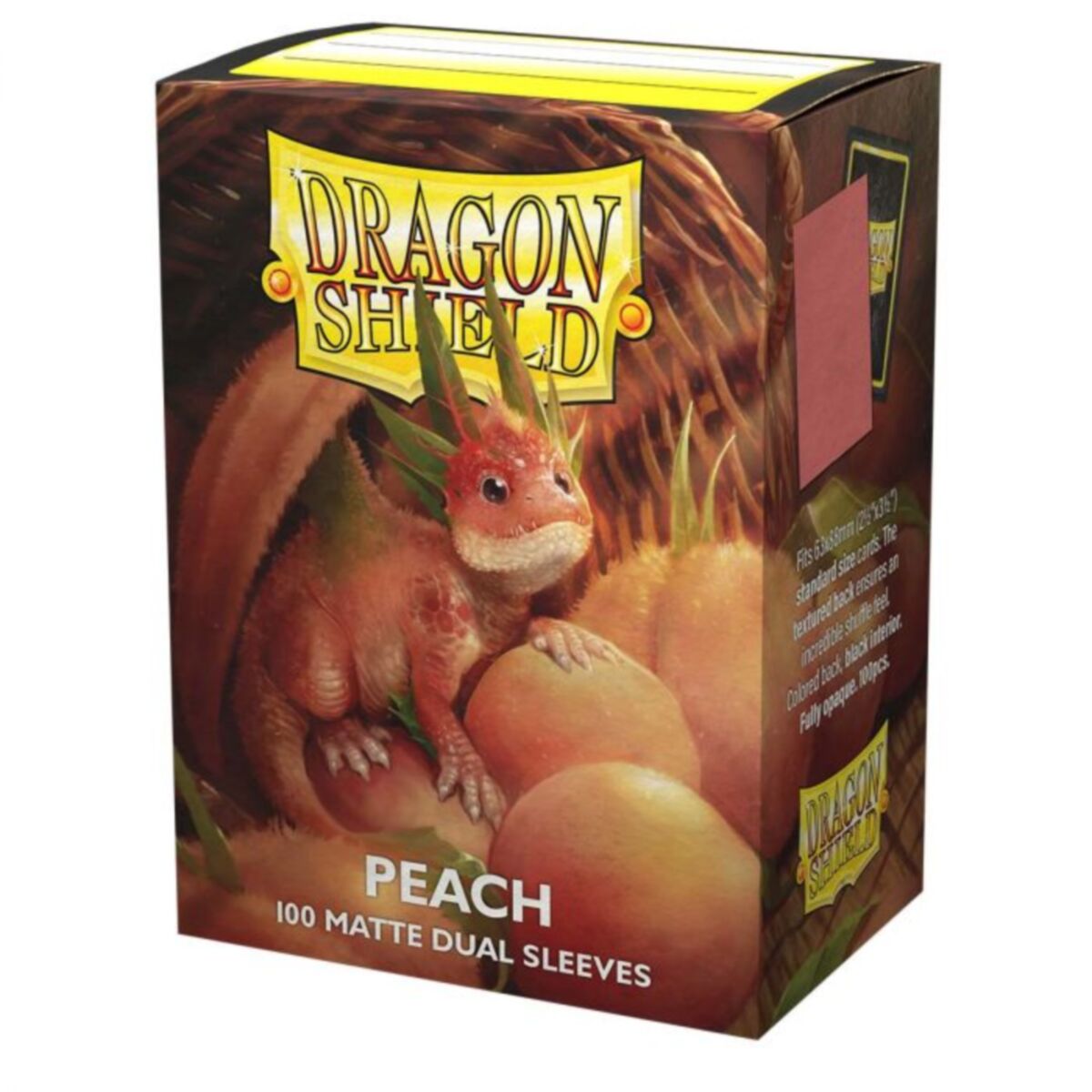 Dragon Shield - Dual Matte 100 - Peach