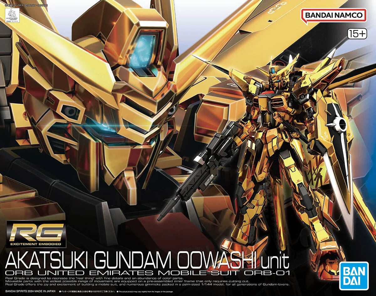 Gundam Model: RG 1/144 Akatsuki Gundam Oowashi Unit
