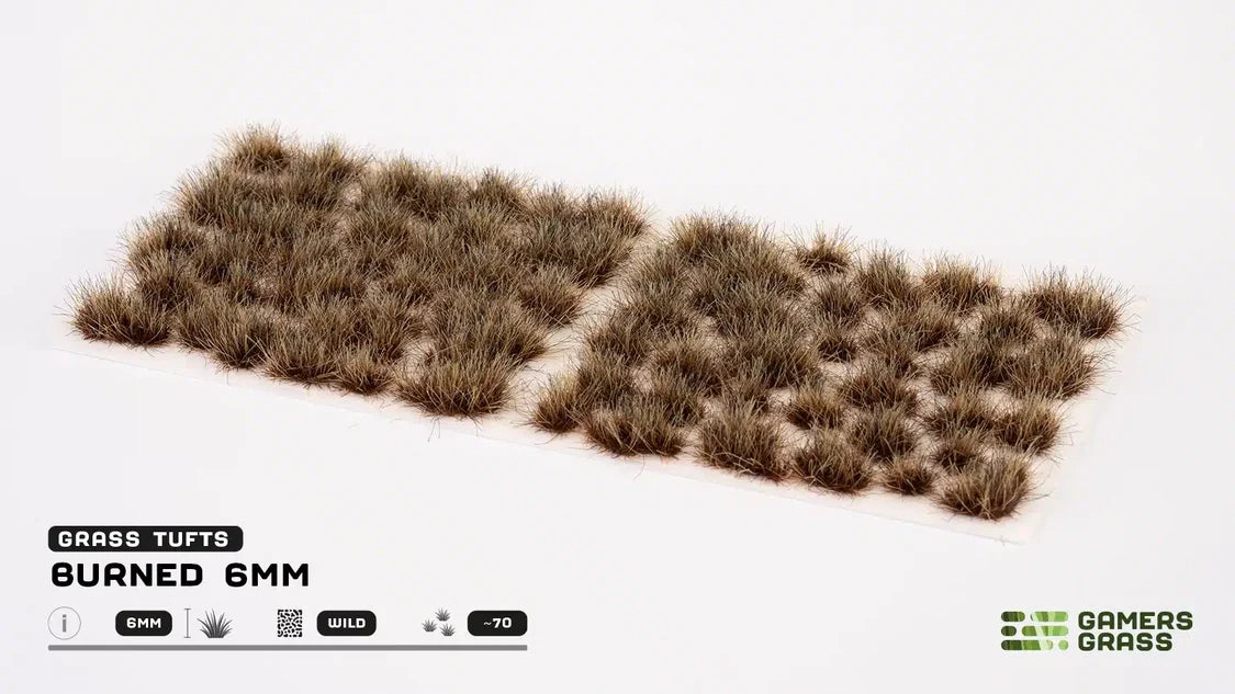 Gamers Grass -Burned (6mm)