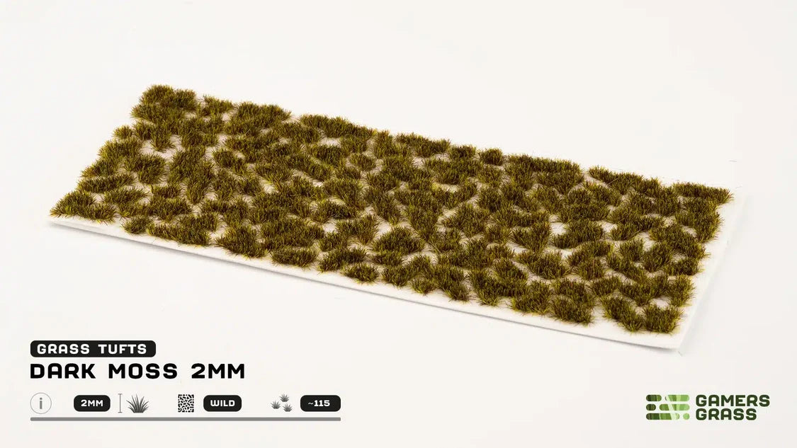 Gamers Grass - Dark Moss (2mm)