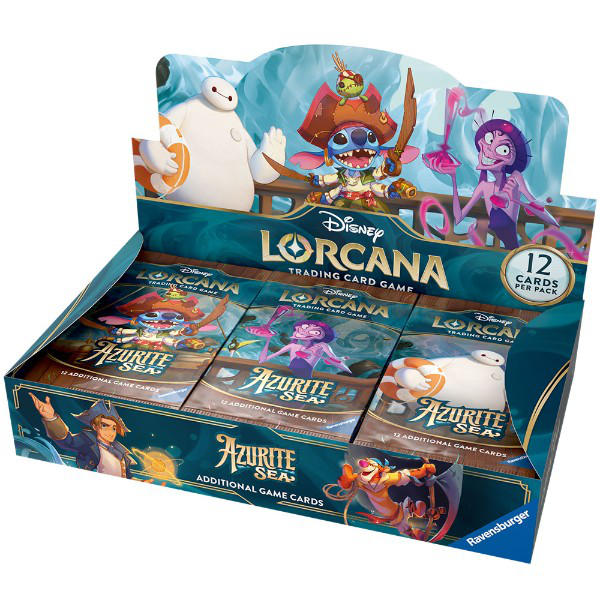 Disney Lorcana - Azurite Sea - Booster Display