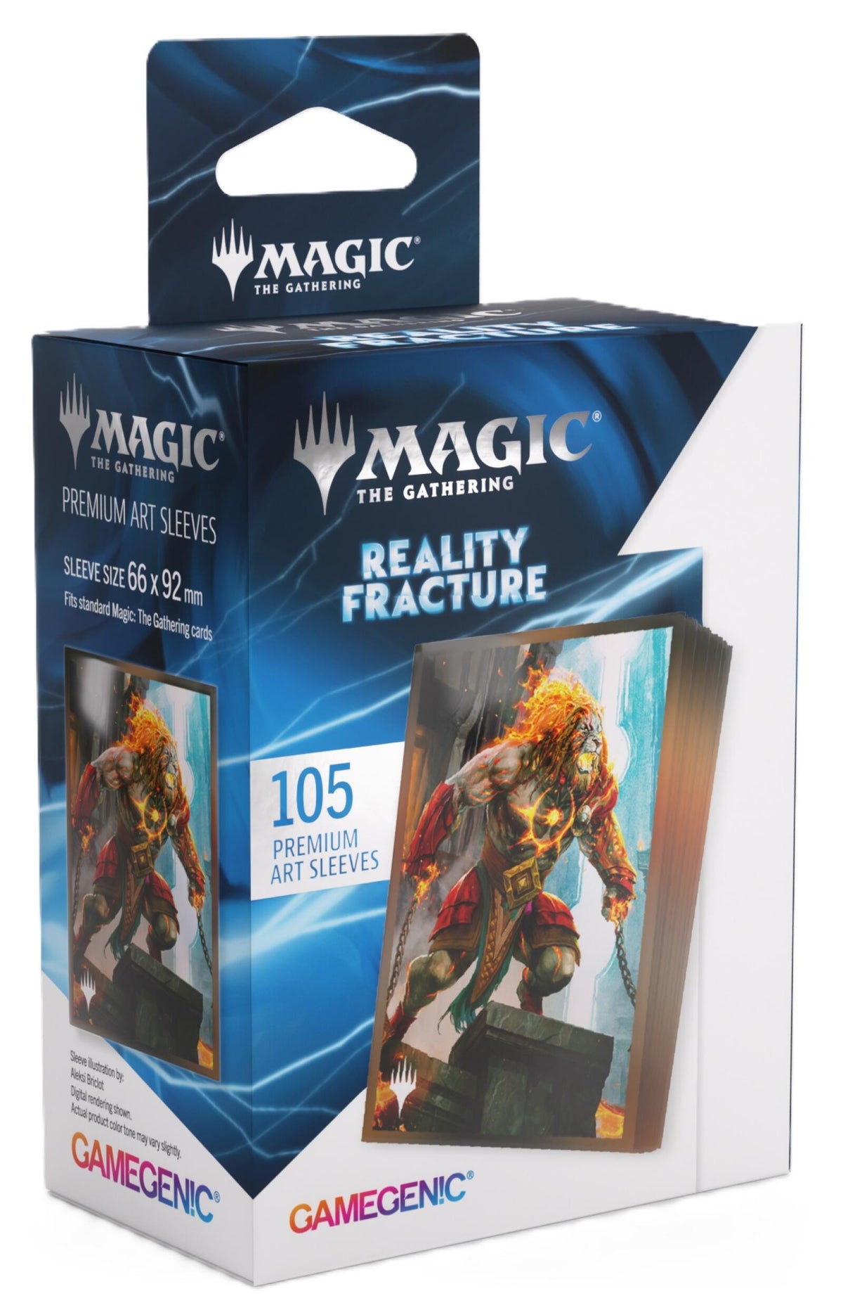 Gamegenic: Reality Fracture Premium Art Sleeves - Ajani, Path of Vengeance