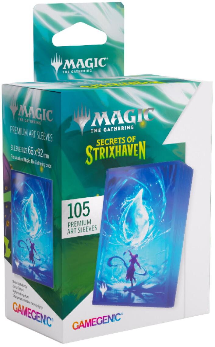 Gamegenic Magic The Gathering Secrets of Strixhaven Premium Art Sleeves - Island