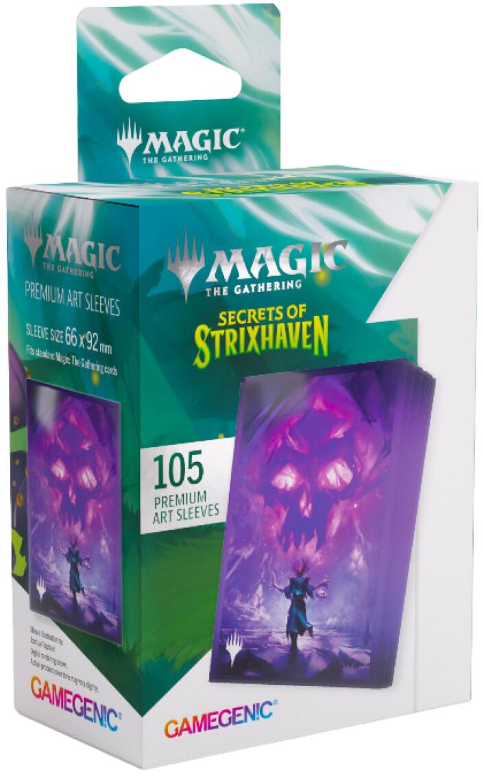 Gamegenic Magic The Gathering Secrets of Strixhaven Premium Art Sleeves - Swamp