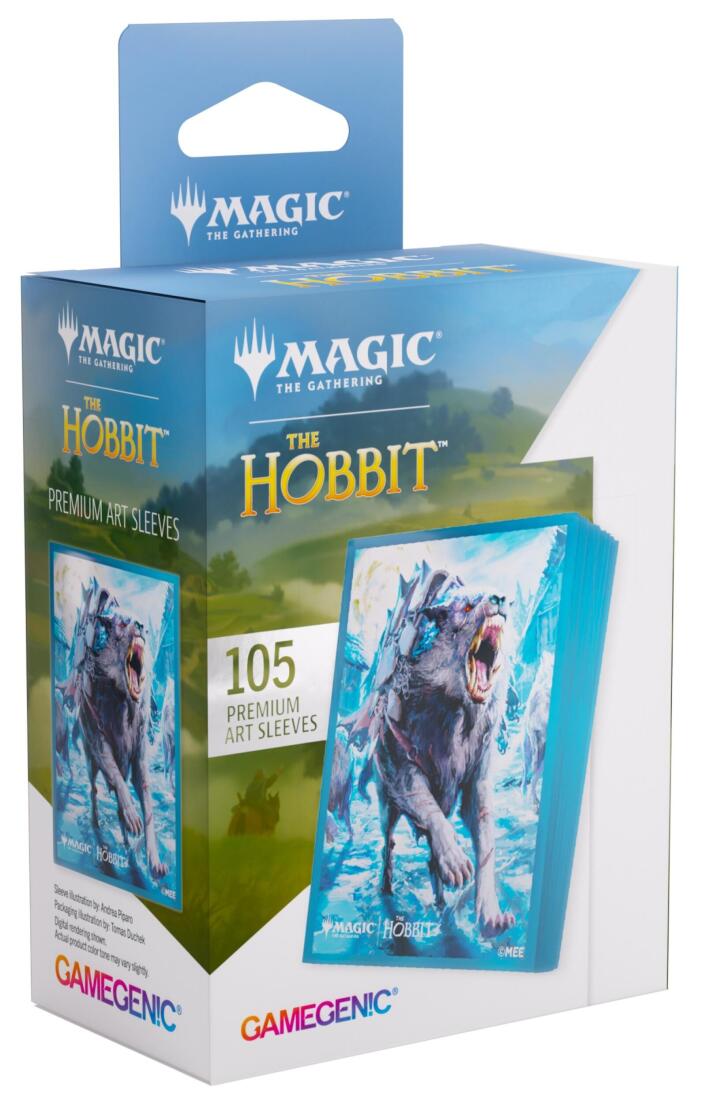 Gamegenic: The Hobbit Premium Art Sleeves - Head of the Hunt (105 Sleeves Per Pack)