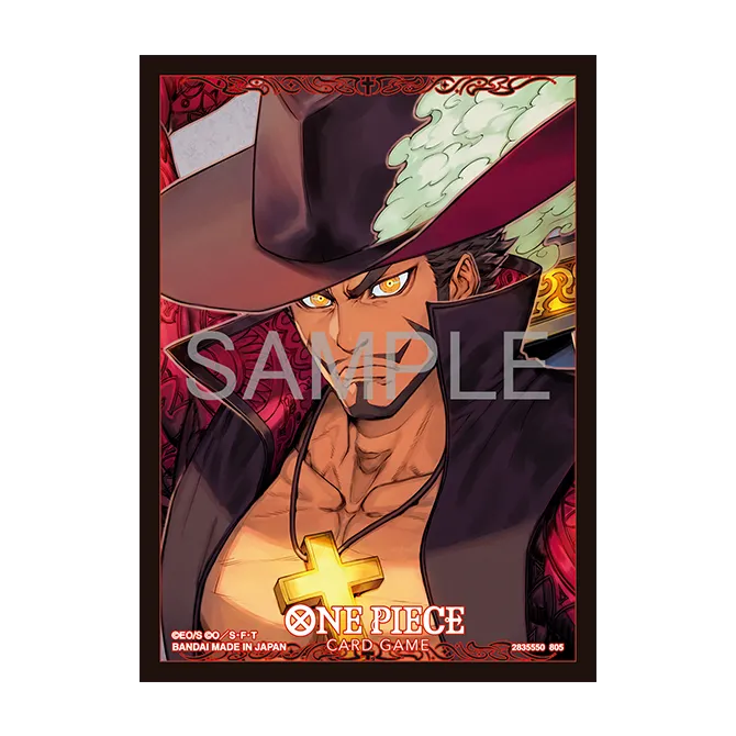 One Piece Card Game - Official Sleeves Display – Set 13- Dracule Mihawk