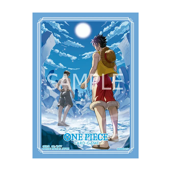 One Piece Card Game: Official Sleeves Display – Set 15 (Luffy & Ace)
