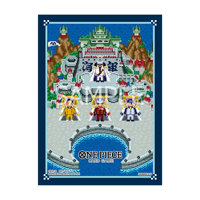 One Piece Card Game: Official Sleeves Display – Set 15 (Three Admirals)