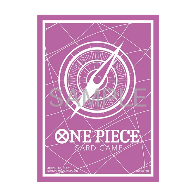 One Piece Card Game - Official Sleeves Display – Set 13- Standard Purple