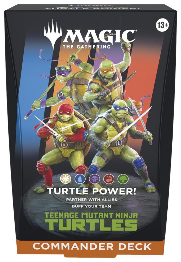 MTG - Teenage Mutant Ninja Turtles Commander Deck - Turtle Power! Gamez Knight MTG - Teenage Mutant Ninja Turtles Commander Deck - Turtle Power! Gamez Knight