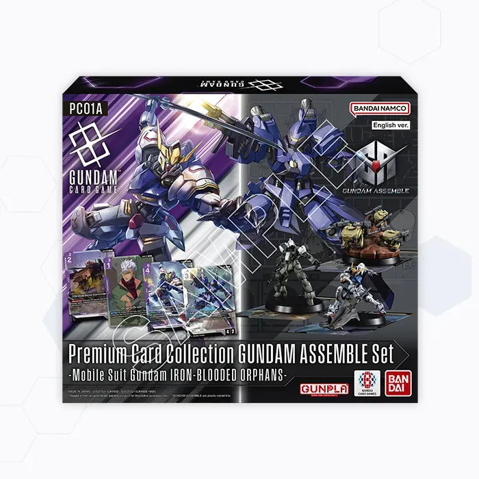 Gundam TCG : Gundam Assemble – Premium Collection Display: Iron Blooded Orphans [PC01A]