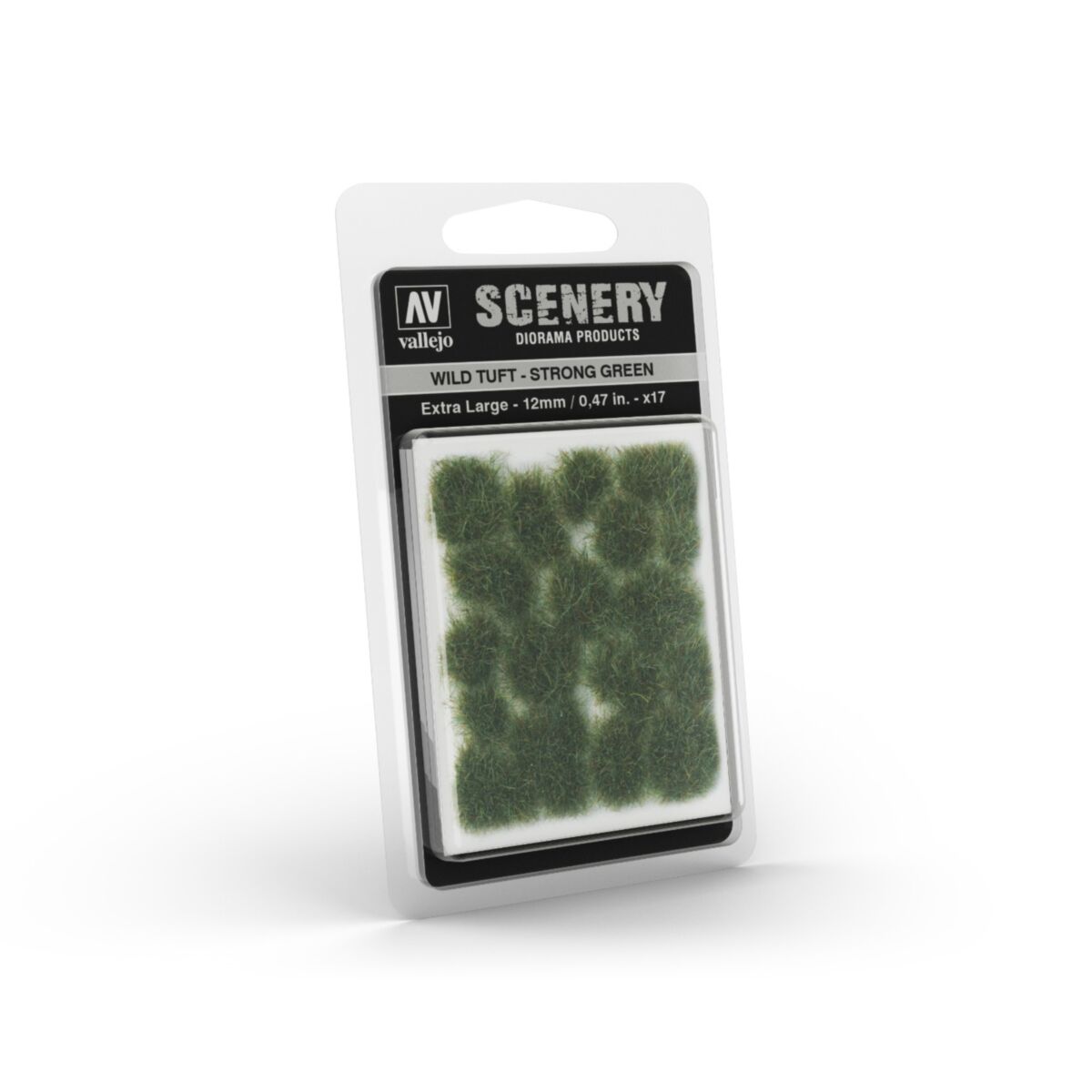 Vallejo Scenery - Wild Tuft - Extra Large - Strong Green