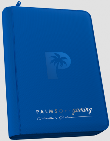 Collector's Series 4 Pocket Zip Trading Card Binder - Blue