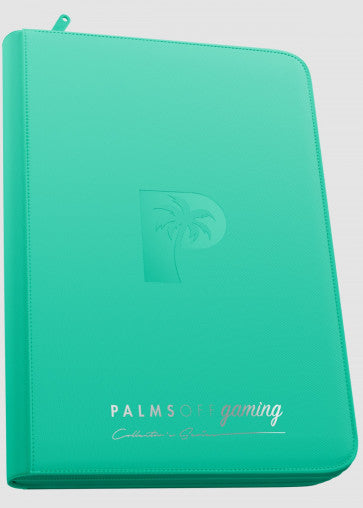 Palm's Off - Collector's Series Top Loader Zip Binder – (216 Slot) - Turquoise