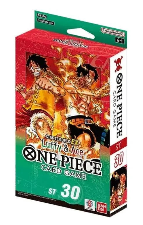One Piece Card Game: Starter Deck Display – Luffy & Ace [ST-30]