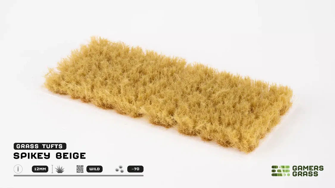 Gamers Grass - Spikey Beige (12mm)