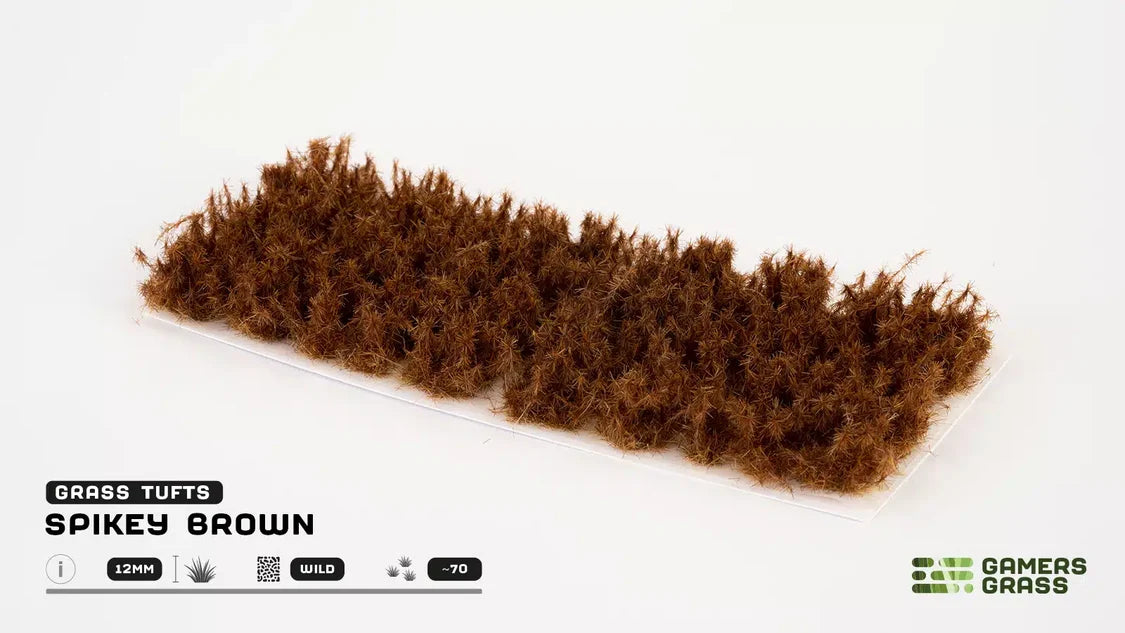 Gamers Grass -Spikey Brown (12mm)