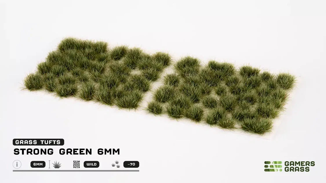 Gamers Grass - Strong Green (6mm)